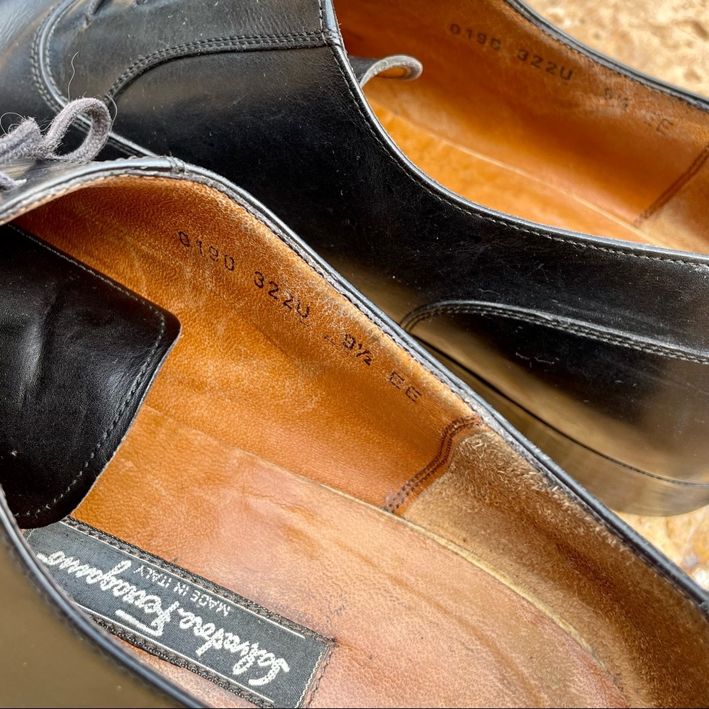 Salvatore Ferragamo Dress Shoes Sz 9.5 EE - Picture 5 of 6